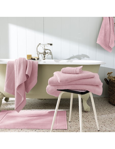 Pack complet 10 pièces "Softy" salle de bain / 100 % coton Zero Twist – 600 g/m²