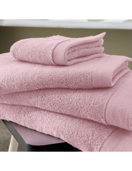 Pack complet 10 pièces "Softy" salle de bain / 100 % coton Zero Twist – 600 g/m²
