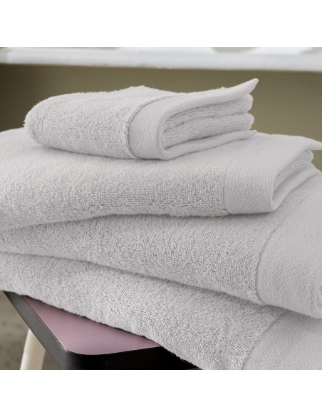 Pack complet 10 pièces "Softy" salle de bain / 100 % coton Zero Twist – 600 g/m²