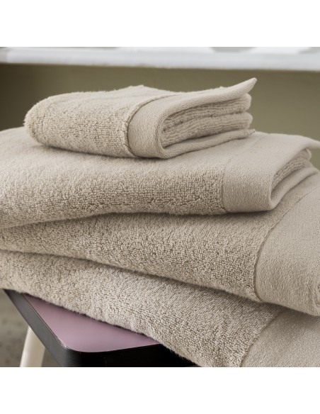 Pack complet 10 pièces "Softy" salle de bain / 100 % coton Zero Twist – 600 g/m²