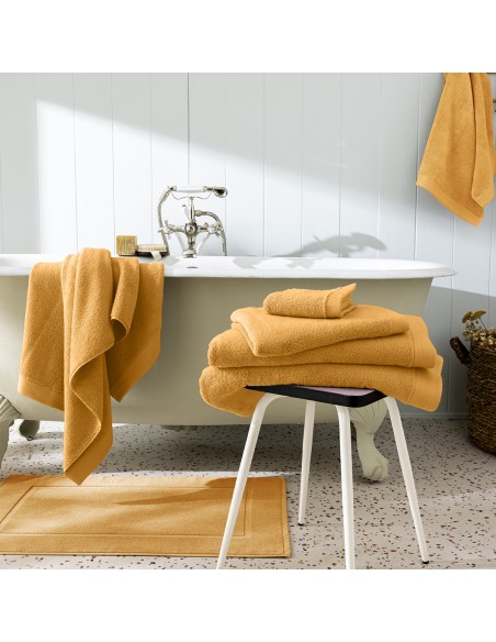 Pack complet 10 pièces "Softy" salle de bain / 100 % coton Zero Twist – 600 g/m²
