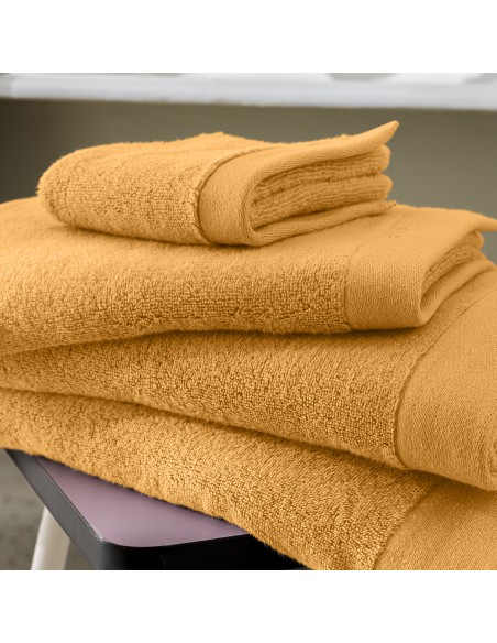 Pack complet 10 pièces "Softy" salle de bain / 100 % coton Zero Twist – 600 g/m²