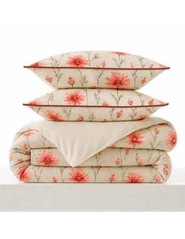 Pack housse de couette 140 x 200...
