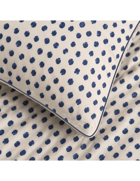 Pack housse de couette 140 x 200 réversible "Anaelle" 4 pièces pour lit 90 x 190