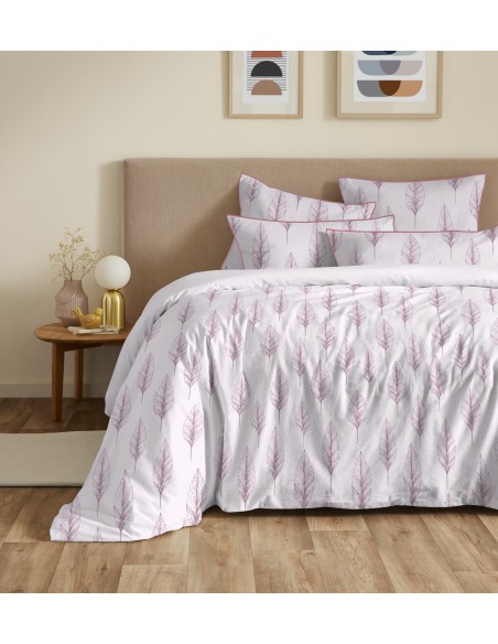 Pack housse de couette 240 x 220 réversible "Anaelle" 6 pièces pour lit 180 x 200